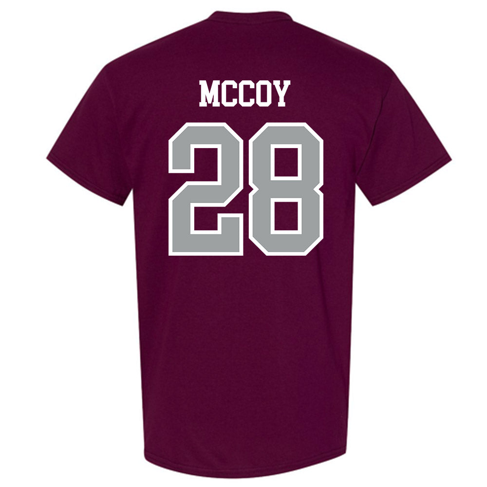 Texas A&M - NCAA Baseball : Caden McCoy - Sports Shersey T-Shirt-1