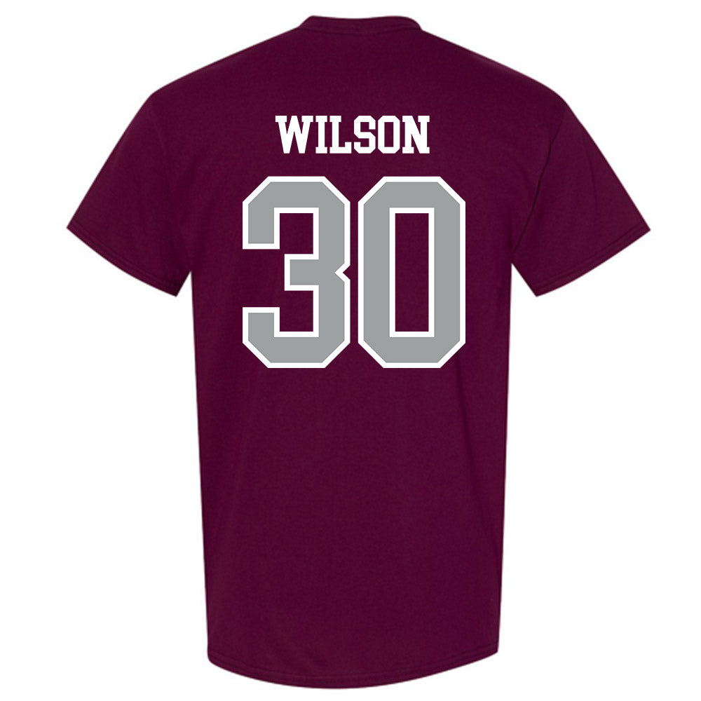 Texas A&M - NCAA Baseball : Kaiden Wilson - Sports Shersey T-Shirt-1