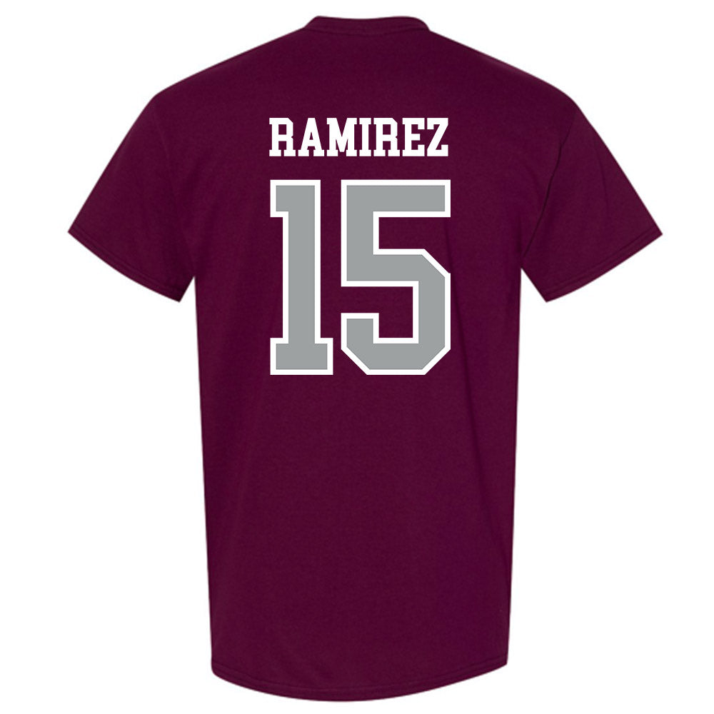 Texas A&M - NCAA Baseball : David Ramirez - Sports Shersey T-Shirt-1