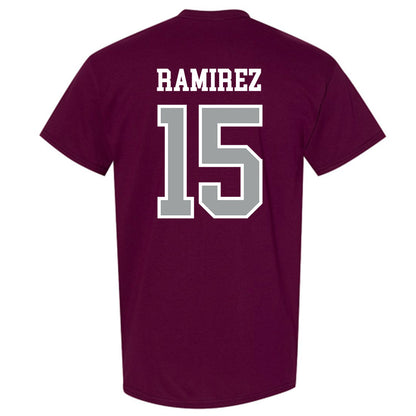 Texas A&M - NCAA Baseball : David Ramirez - Sports Shersey T-Shirt-1