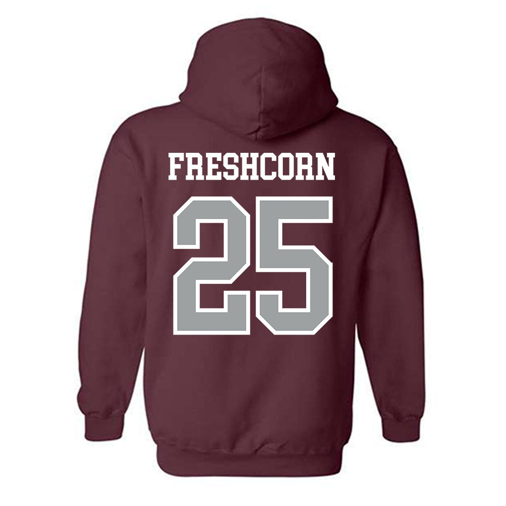 Texas A&M - NCAA Baseball : Clayton Freshcorn - Sports Shersey Hooded Sweatshirt-1