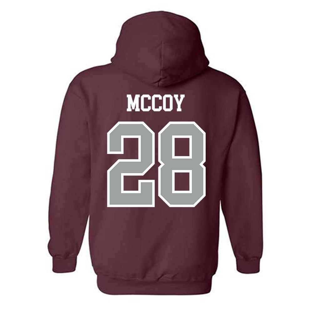 Texas A&M - NCAA Baseball : Caden McCoy - Sports Shersey Hooded Sweatshirt-1