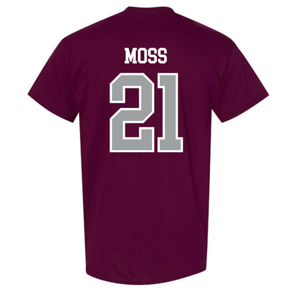 Texas A&M - NCAA Baseball : Weston Moss - Sports Shersey T-Shirt-1