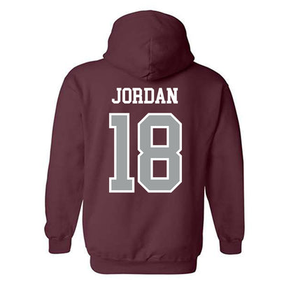 Texas A&M - NCAA Baseball : Wesley Jordan - Sports Shersey Hooded Sweatshirt-1