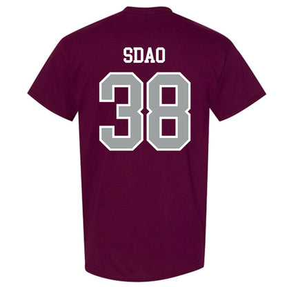 Texas A&M - NCAA Baseball : Shane Sdao - Sports Shersey T-Shirt-1