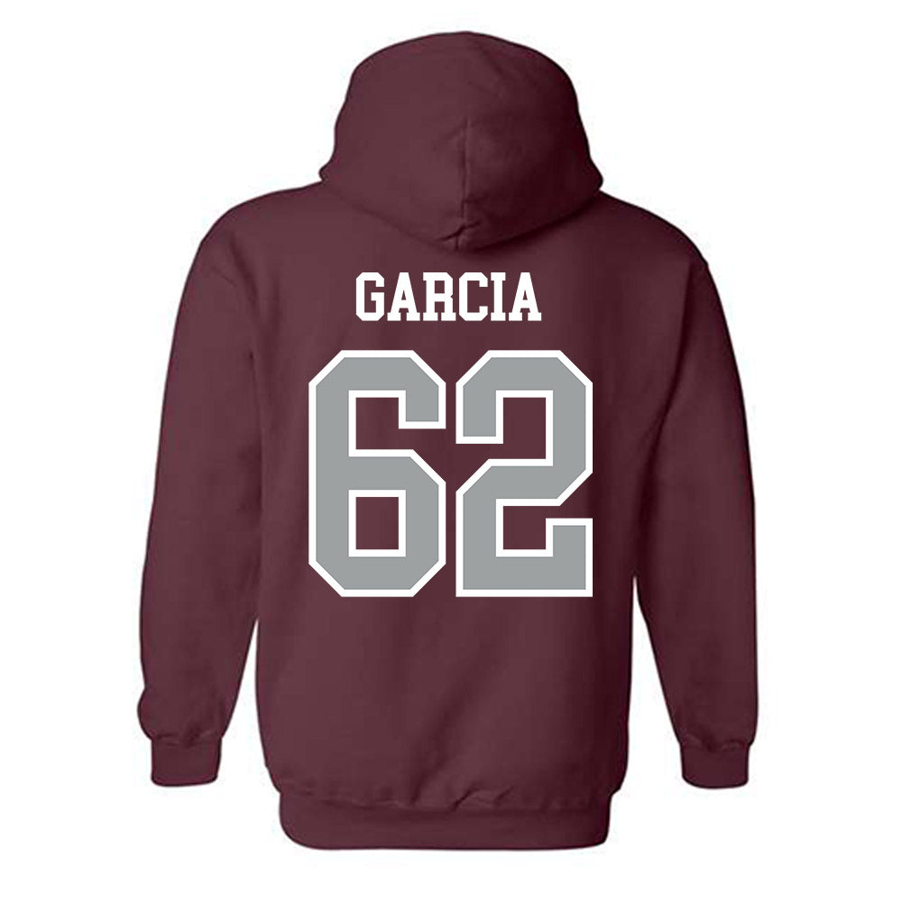 Texas A&M - NCAA Football : Marcus Garcia - Sports Shersey Hooded Sweatshirt-1