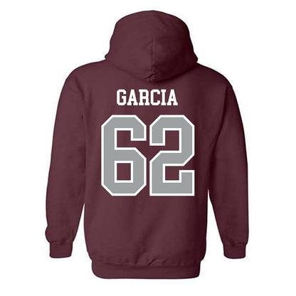 Texas A&M - NCAA Football : Marcus Garcia - Sports Shersey Hooded Sweatshirt-1