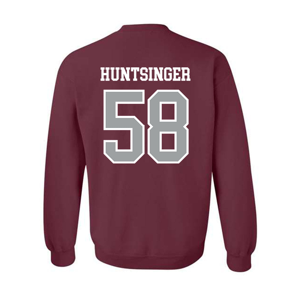 Texas A&M - NCAA Football : William Huntsinger - Sports Shersey Crewneck Sweatshirt-1