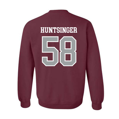 Texas A&M - NCAA Football : William Huntsinger - Sports Shersey Crewneck Sweatshirt-1