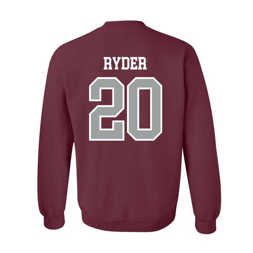Texas A&M - NCAA Football : Johnny Ryder - Sports Shersey Crewneck Sweatshirt-1