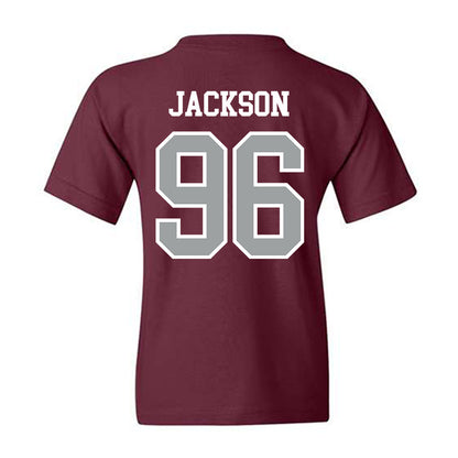 Texas A&M - NCAA Football : Nathan Jackson - Sports Shersey Youth T-Shirt-1