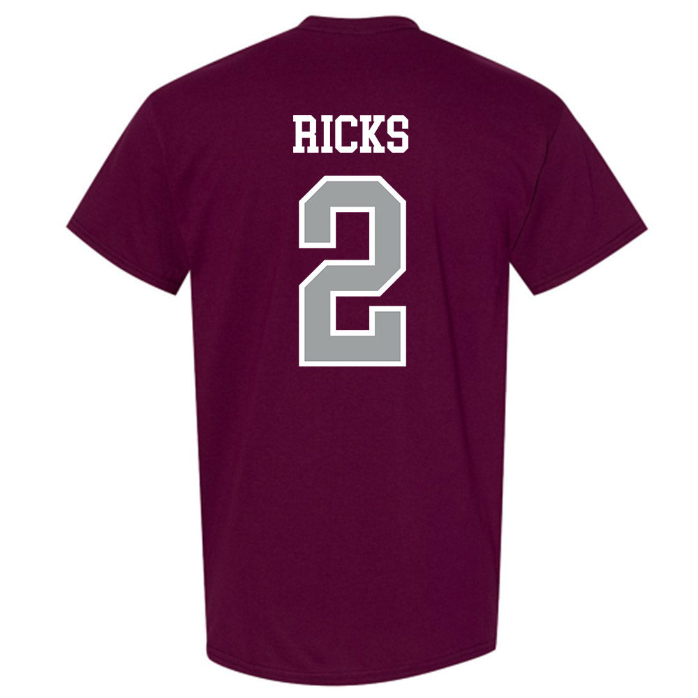 Texas A&M - NCAA Football : Dezz Ricks - Sports Shersey T-Shirt-1