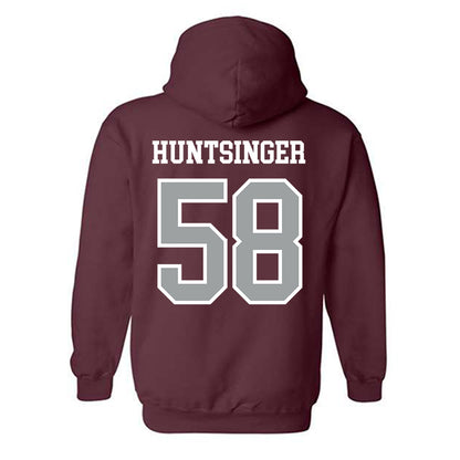 Texas A&M - NCAA Football : William Huntsinger - Sports Shersey Hooded Sweatshirt-1