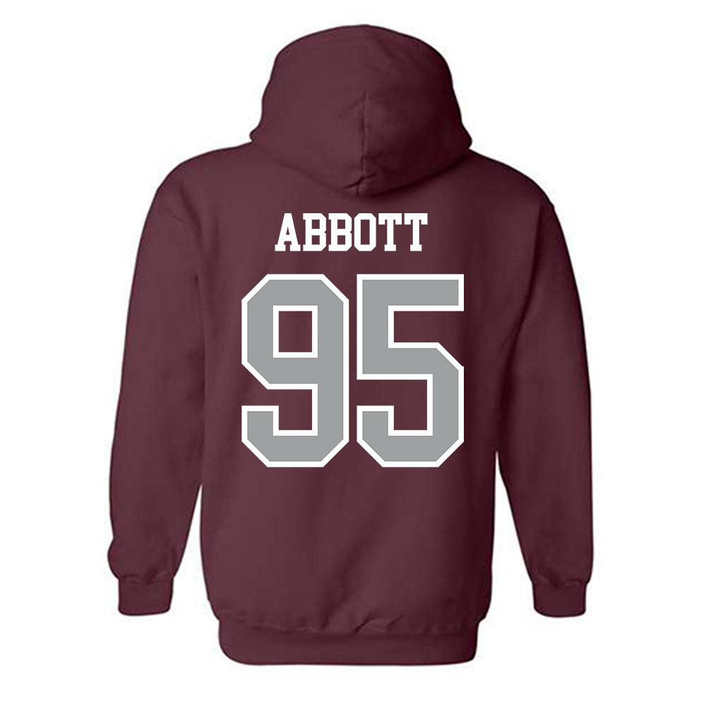 Texas A&M - NCAA Football : Alex Abbott - Sports Shersey Hooded Sweatshirt-1