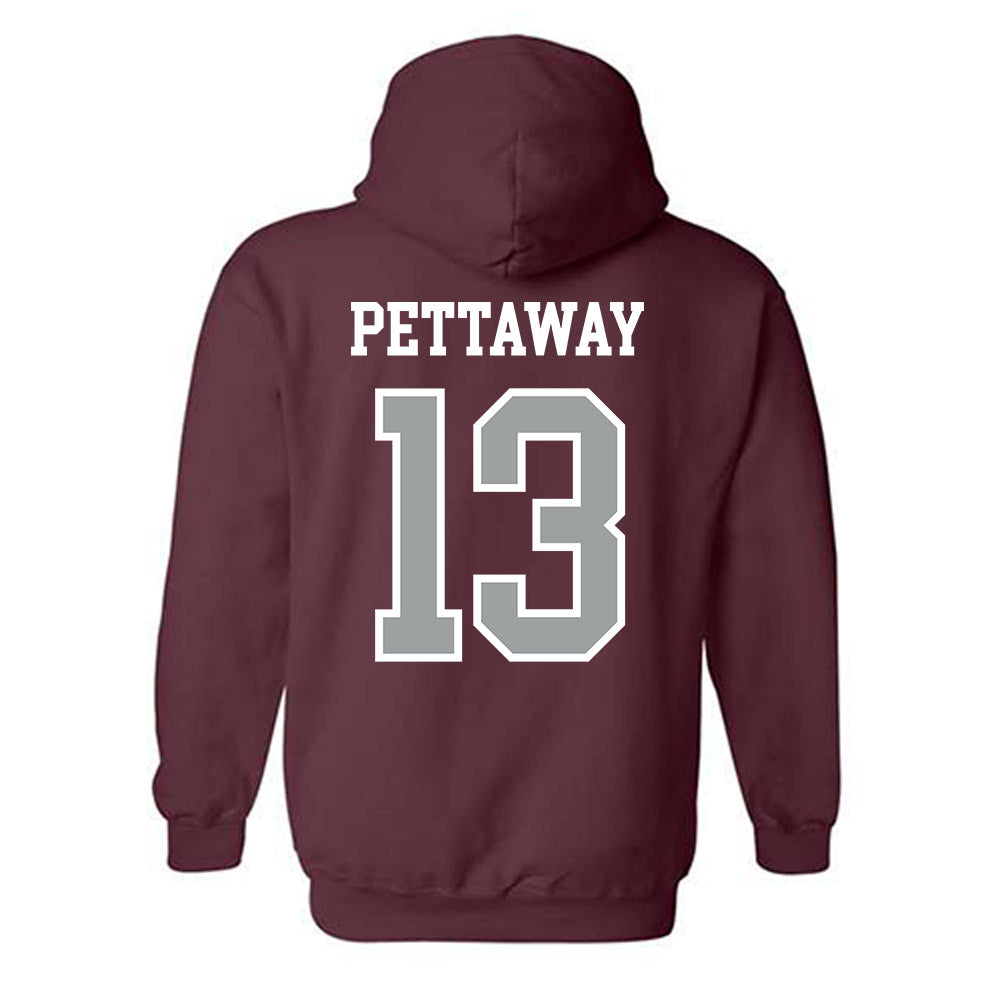 Texas A&M - NCAA Football : Deyjhon Pettaway - Sports Shersey Hooded Sweatshirt-1