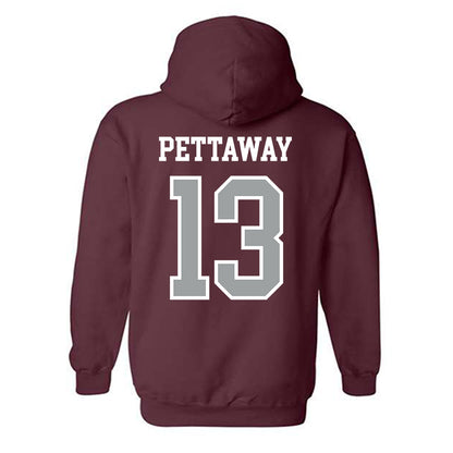 Texas A&M - NCAA Football : Deyjhon Pettaway - Sports Shersey Hooded Sweatshirt-1