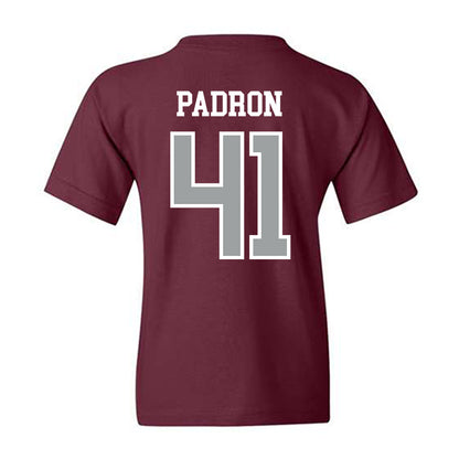 Texas A&M - NCAA Football : Liam Padron - Sports Shersey Youth T-Shirt-1