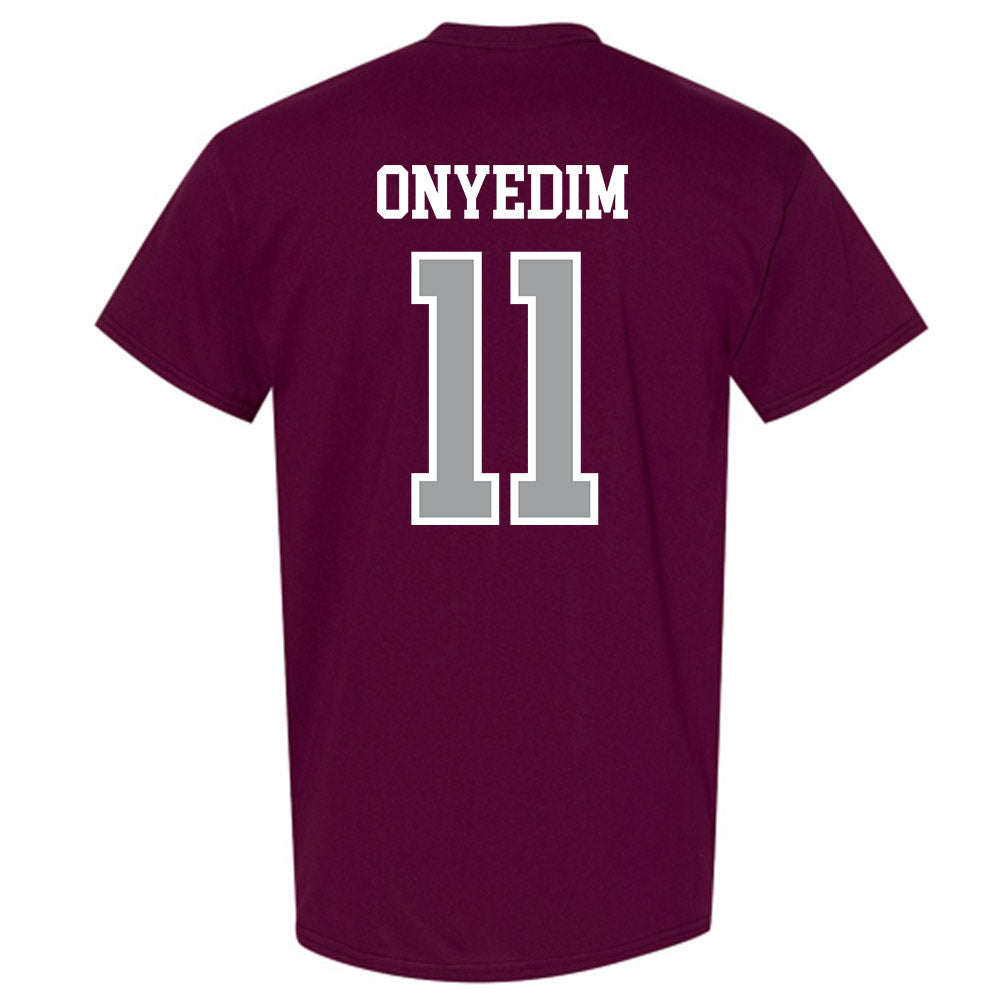 Texas A&M - NCAA Football : Tyler Onyedim - Sports Shersey T-Shirt-1