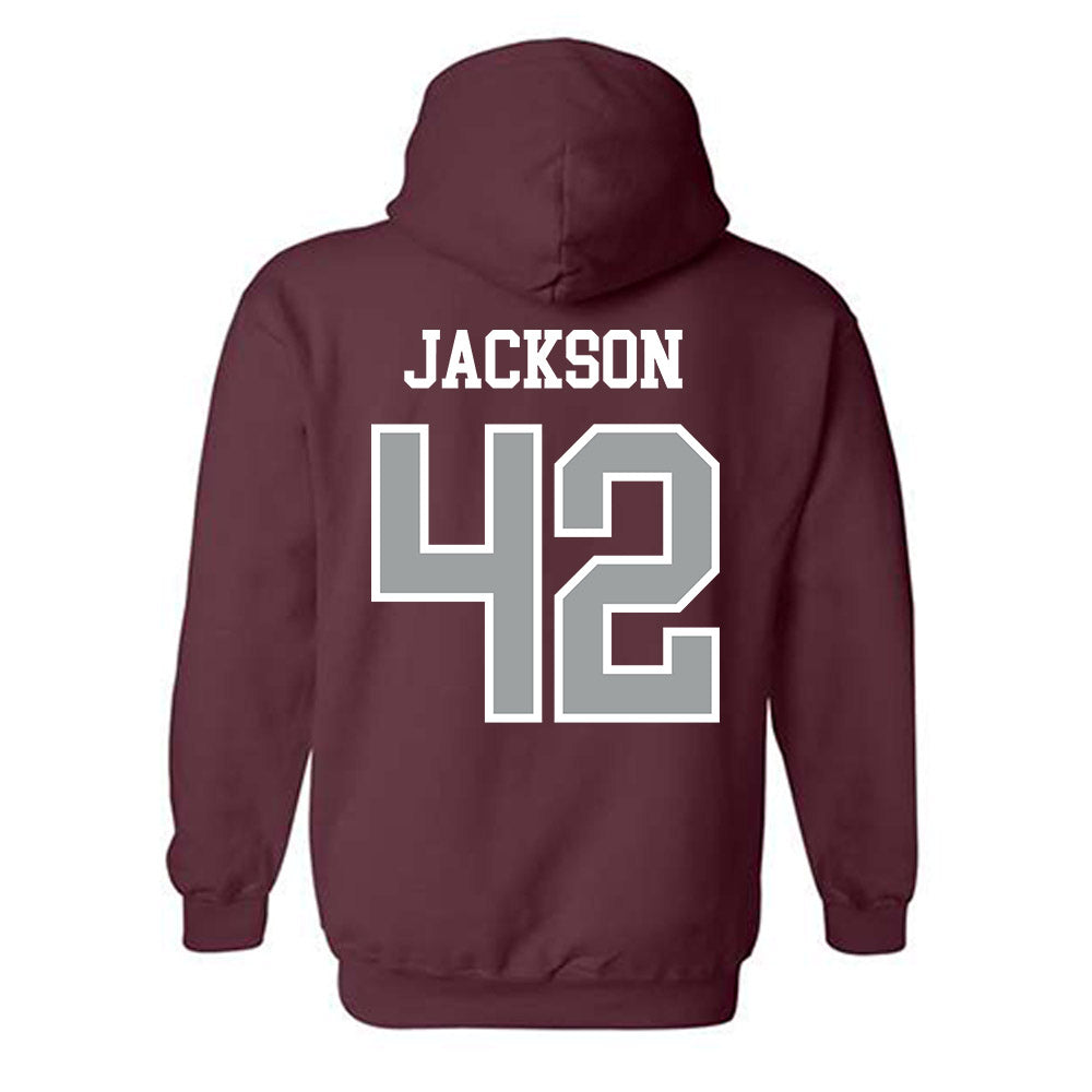 Texas A&M - NCAA Football : Kendall Jackson - Sports Shersey Hooded Sweatshirt-1