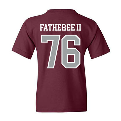 Texas A&M - NCAA Football : Reuben Fatheree II - Sports Shersey Youth T-Shirt-1
