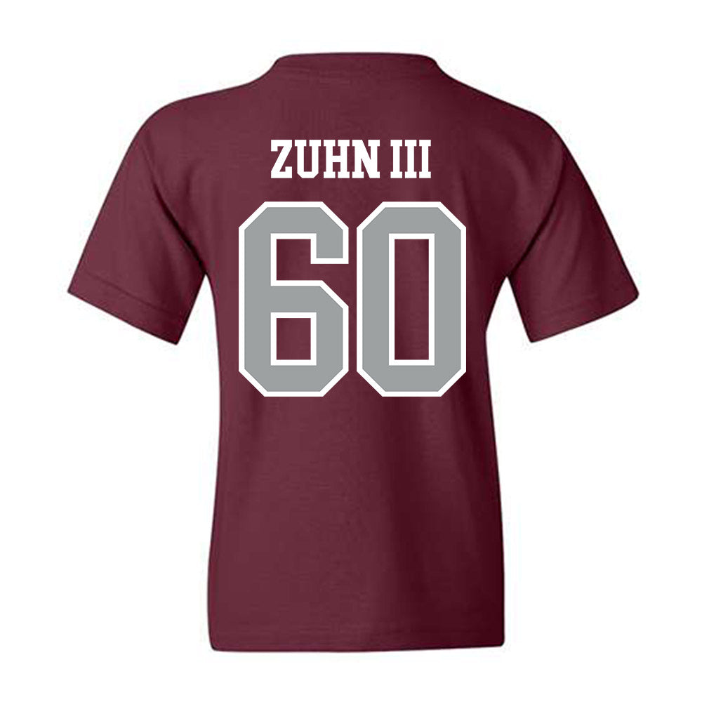 Texas A&M - NCAA Football : Trey Zuhn III - Sports Shersey Youth T-Shirt-1