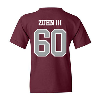 Texas A&M - NCAA Football : Trey Zuhn III - Sports Shersey Youth T-Shirt-1