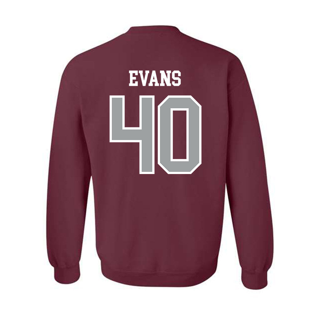 Texas A&M - NCAA Football : Gray Evans - Sports Shersey Crewneck Sweatshirt-1