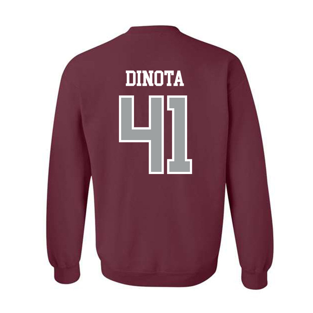 Texas A&M - NCAA Football : AJ DiNota - Sports Shersey Crewneck Sweatshirt-1