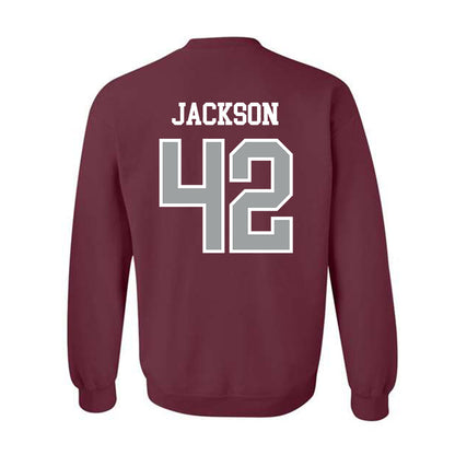 Texas A&M - NCAA Football : Kendall Jackson - Sports Shersey Crewneck Sweatshirt-1