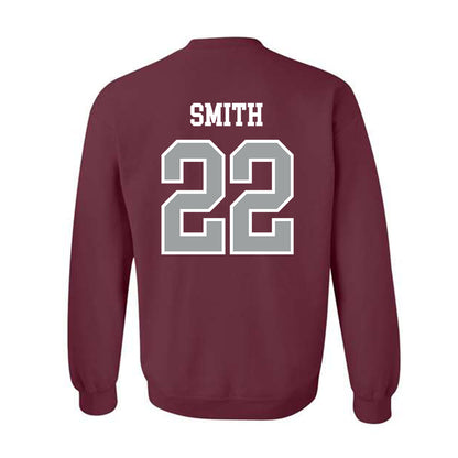 Texas A&M - NCAA Football : EJ Smith - Sports Shersey Crewneck Sweatshirt-1