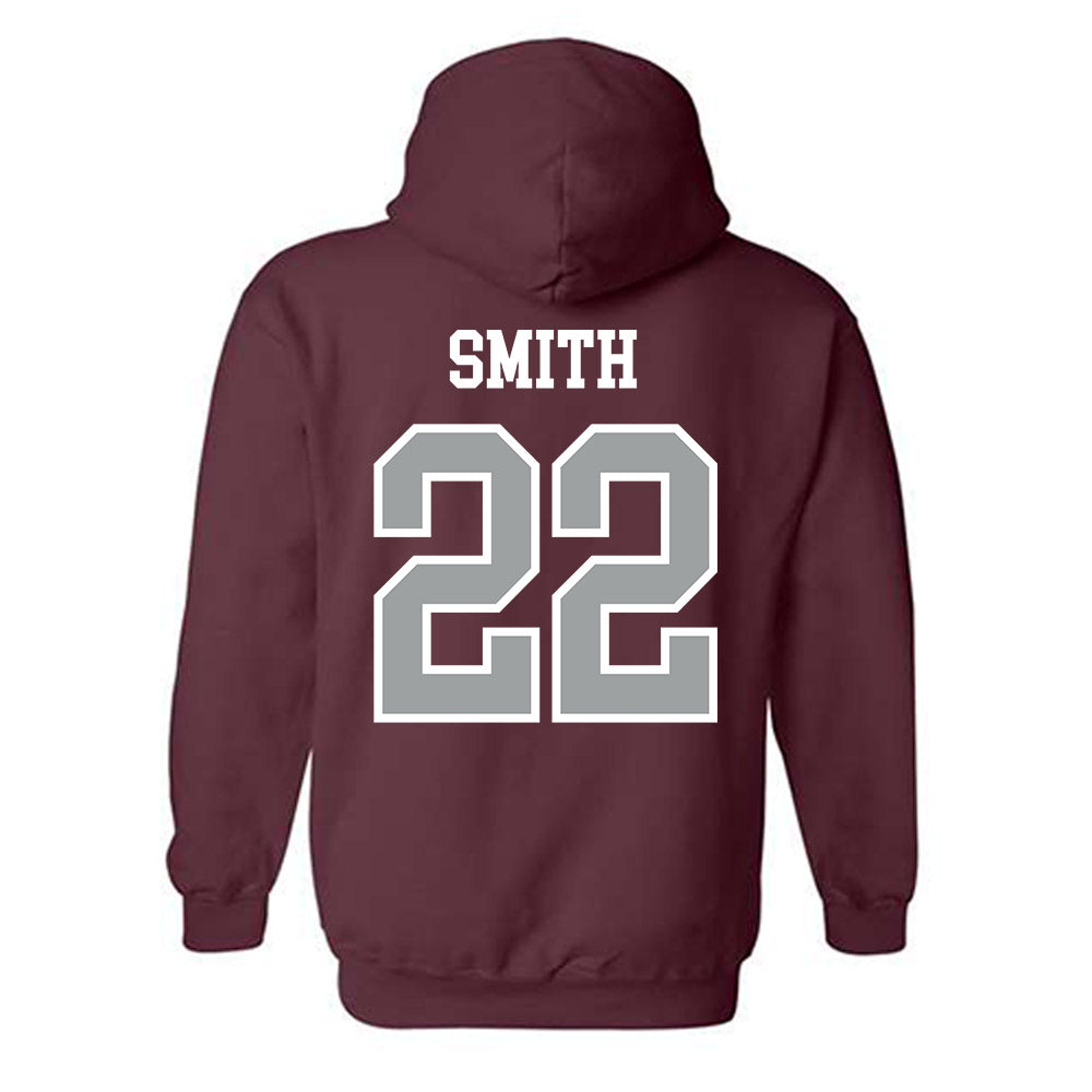 Texas A&M - NCAA Football : EJ Smith - Sports Shersey Hooded Sweatshirt-1