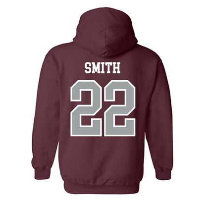 Texas A&M - NCAA Football : EJ Smith - Sports Shersey Hooded Sweatshirt-1