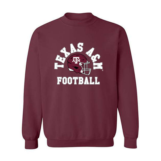 Texas A&M - NCAA Football : Chase Burton - Sports Shersey Crewneck Sweatshirt-0