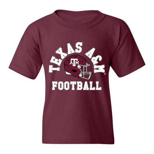 Texas A&M - NCAA Football : Chase Burton - Sports Shersey Youth T-Shirt-0