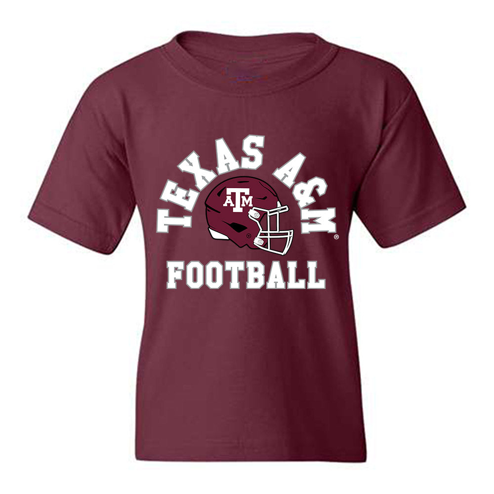 Texas A&M - NCAA Football : Liam Padron - Sports Shersey Youth T-Shirt-0