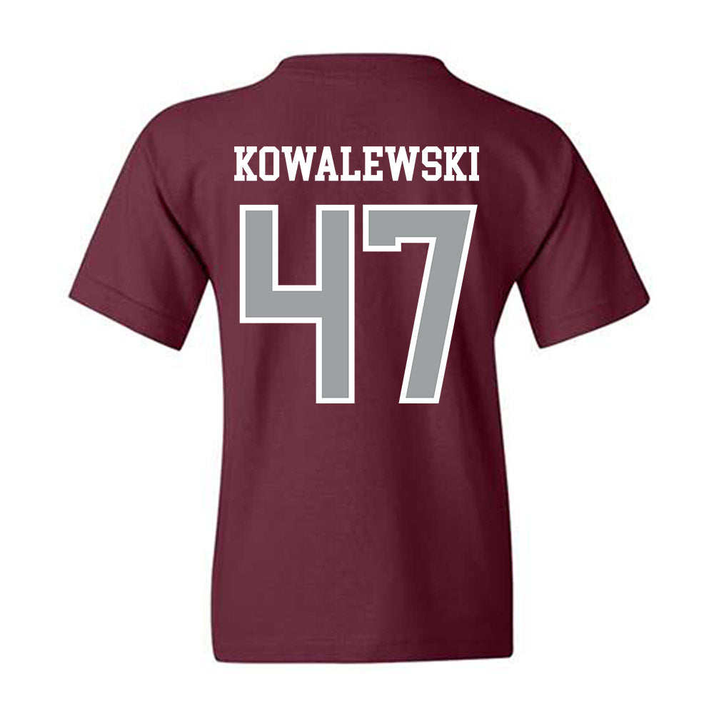 Texas A&M - NCAA Softball : Ariel Kowalewski - Sports Shersey Youth T-Shirt-1