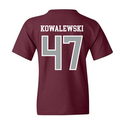 Texas A&M - NCAA Softball : Ariel Kowalewski - Sports Shersey Youth T-Shirt-1