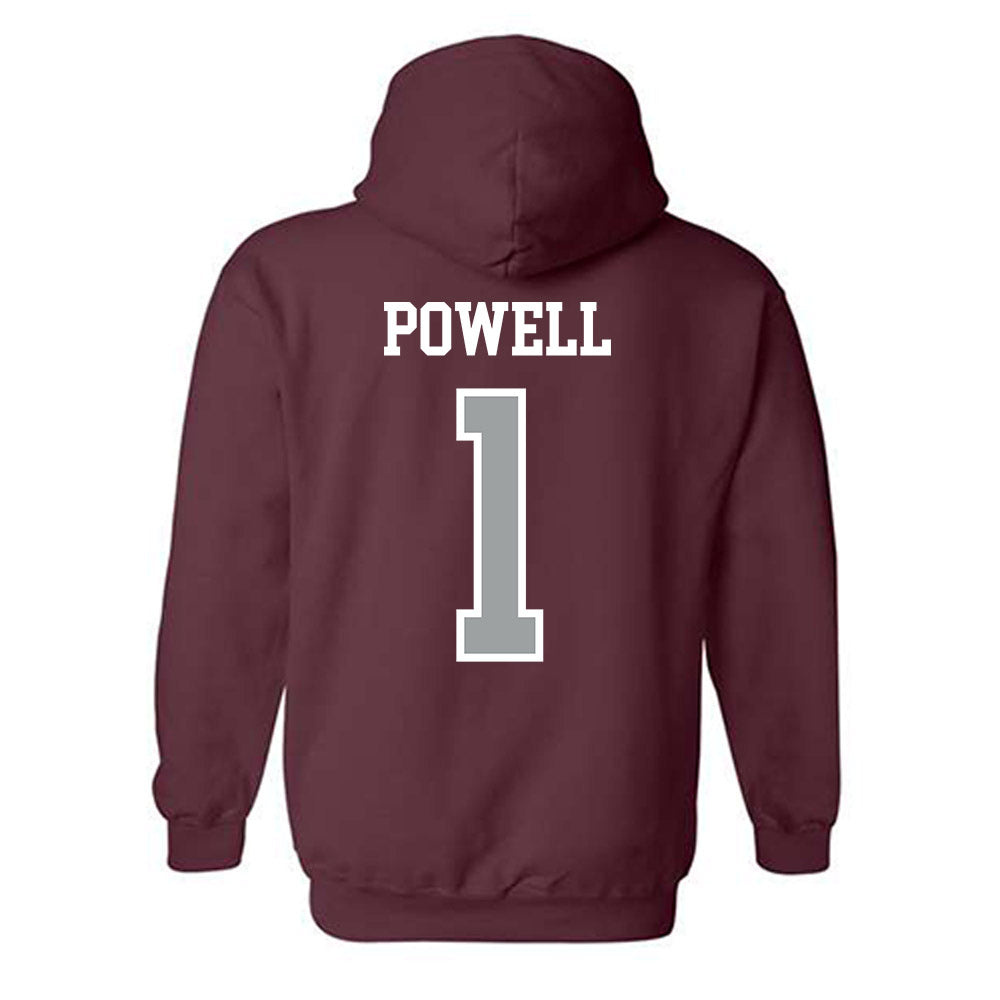Texas A&M - NCAA Softball : Kennedy Powell - Sports Shersey Hooded Sweatshirt-1