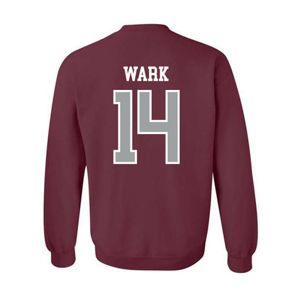 Texas A&M - NCAA Softball : Micaela Wark - Sports Shersey Crewneck Sweatshirt-1