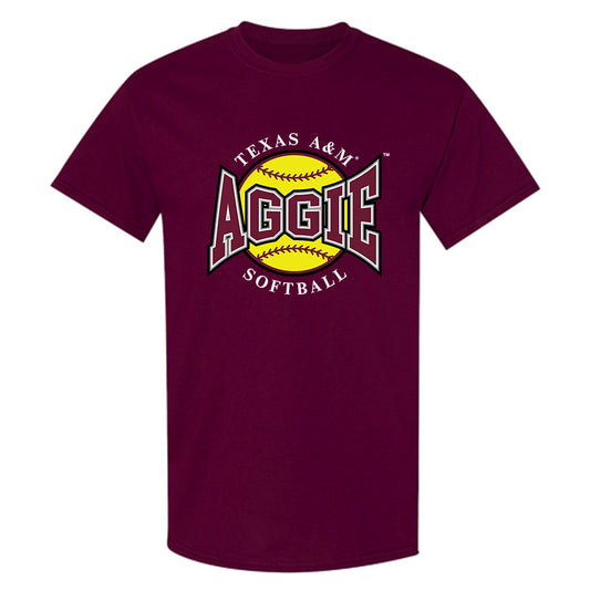 Texas A&M - NCAA Softball : DeeDee Baldwin - Sports Shersey T-Shirt-0
