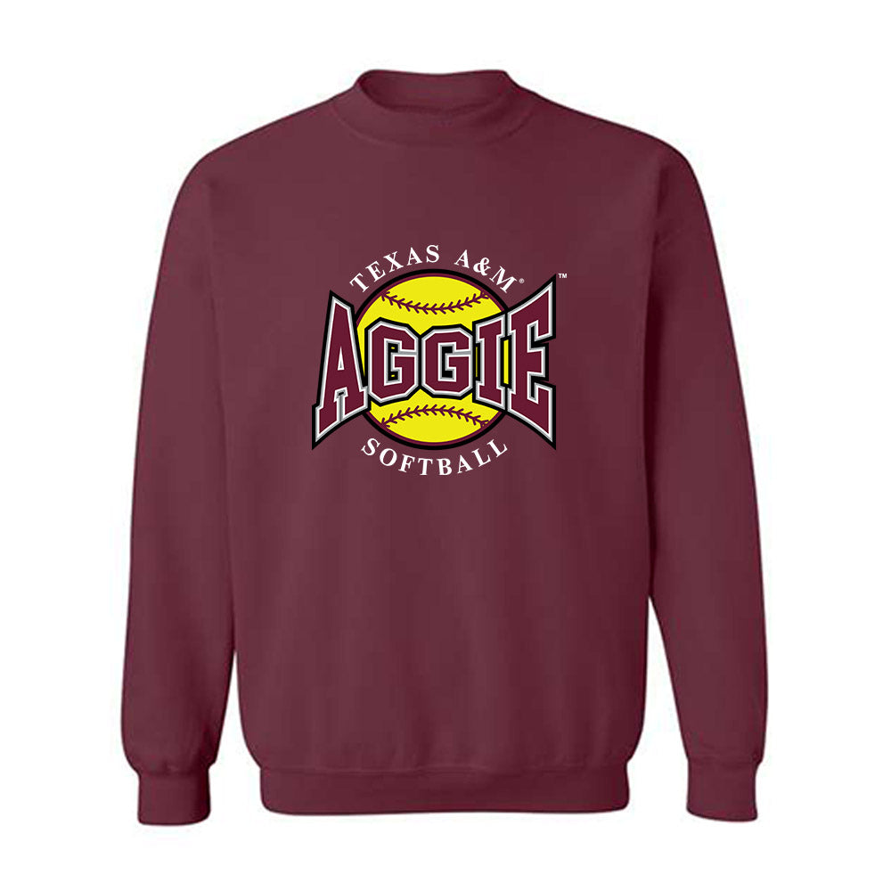 Texas A&M - NCAA Softball : K.K. Dement - Sports Shersey Crewneck Sweatshirt-0