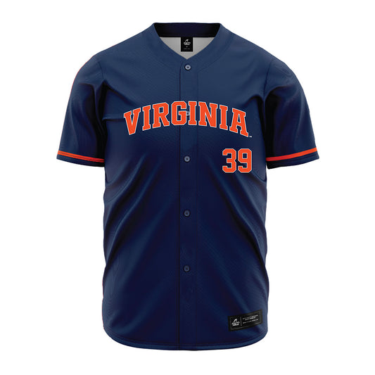 Virginia - NCAA Baseball : Ryan Prior - Navy Jersey-0