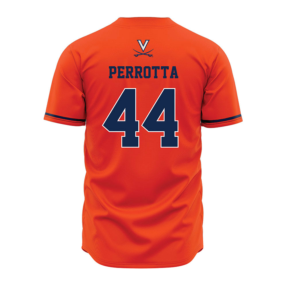 Virginia - NCAA Baseball : Antonio Perrotta - Orange Jersey-1