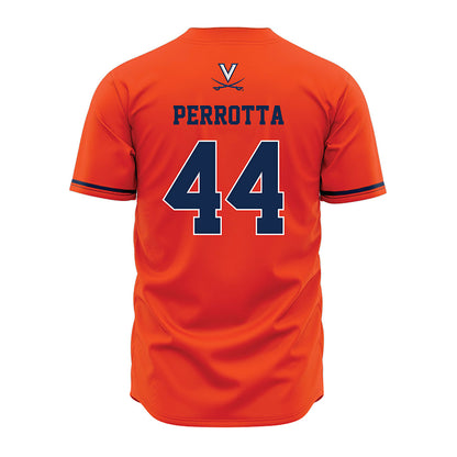Virginia - NCAA Baseball : Antonio Perrotta - Orange Jersey-1