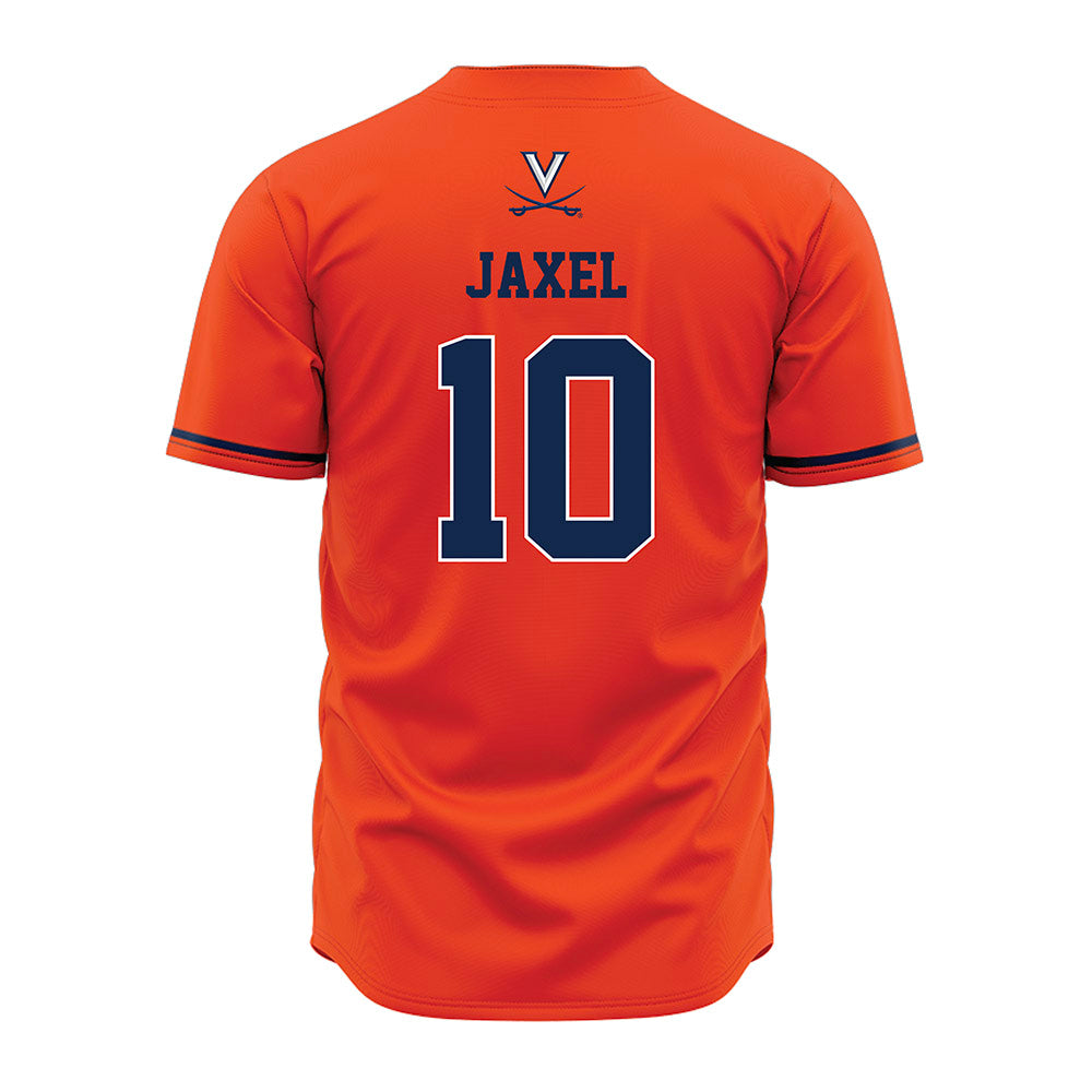 Virginia - NCAA Baseball : Kevin Jaxel - Orange Jersey-1
