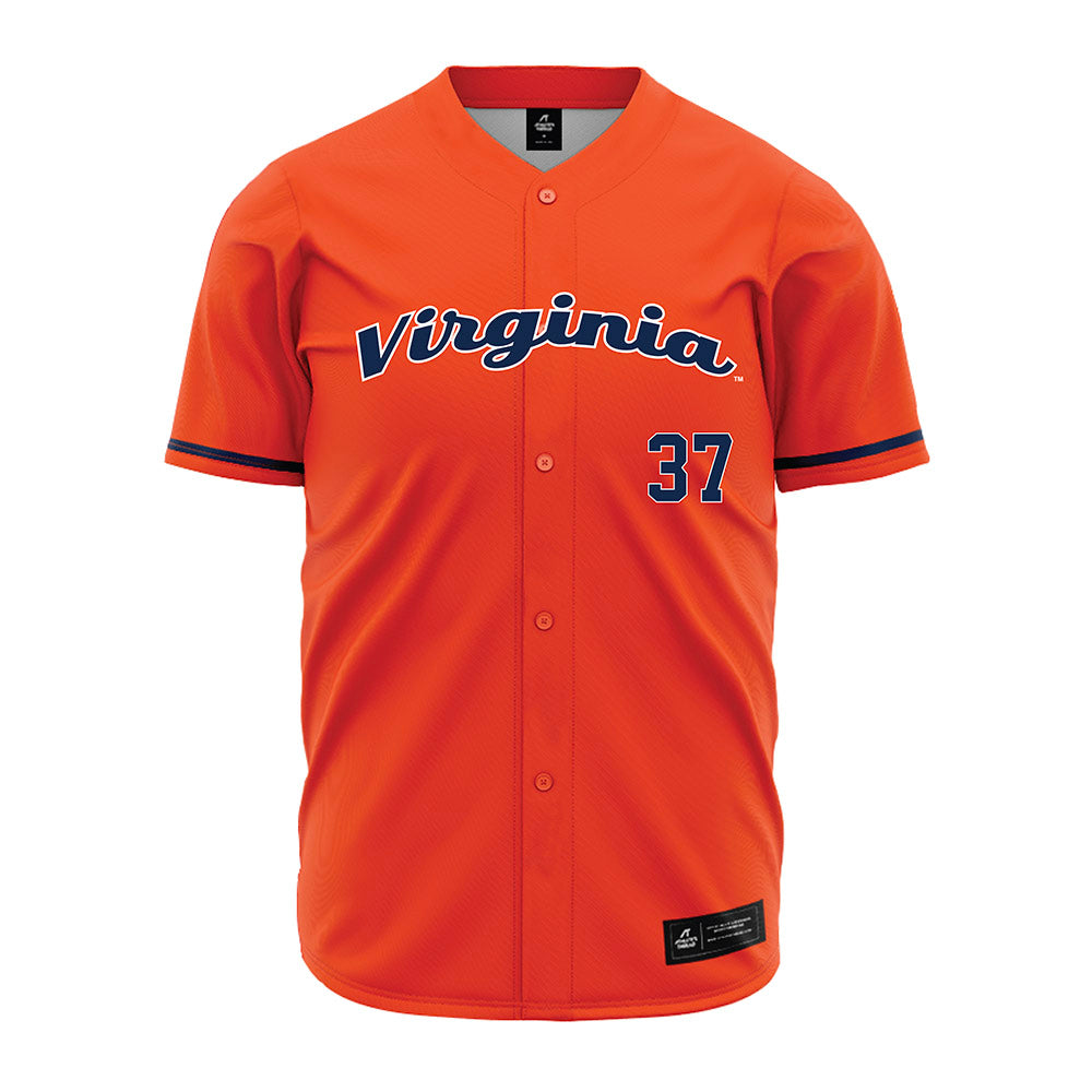 Virginia - NCAA Baseball : Tommy Roldan - Orange Jersey-0