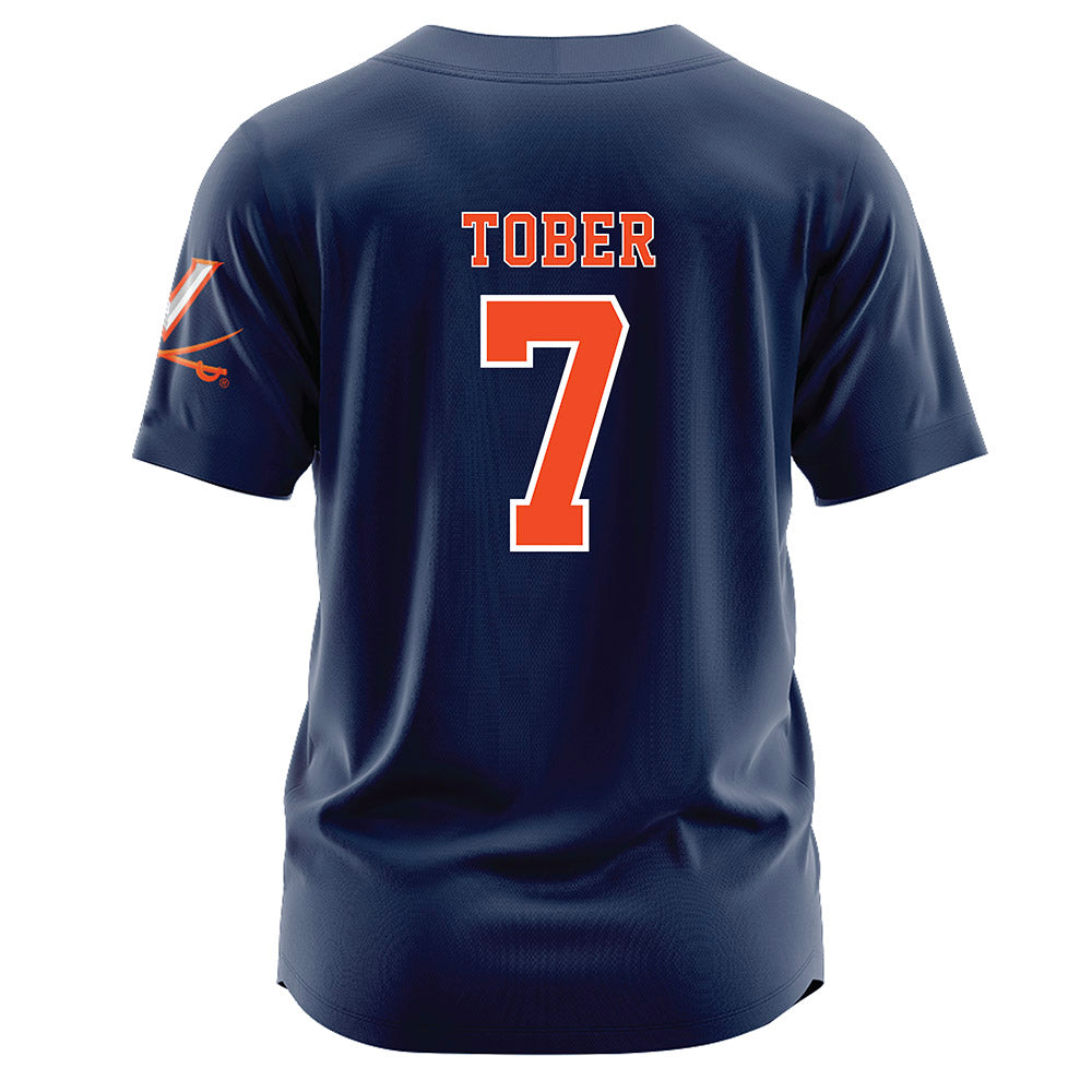 Virginia - NCAA Softball : Hannah Tober - Softball Jersey-1