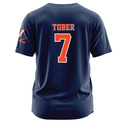 Virginia - NCAA Softball : Hannah Tober - Softball Jersey-1