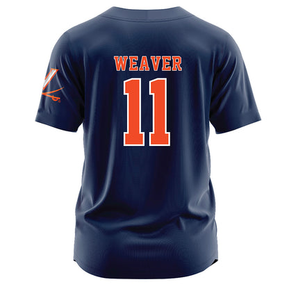 Virginia - NCAA Softball : Abby Weaver - Softball Jersey-1