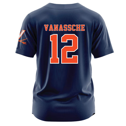 Virginia - NCAA Softball : Lauren VanAssche - Softball Jersey-1